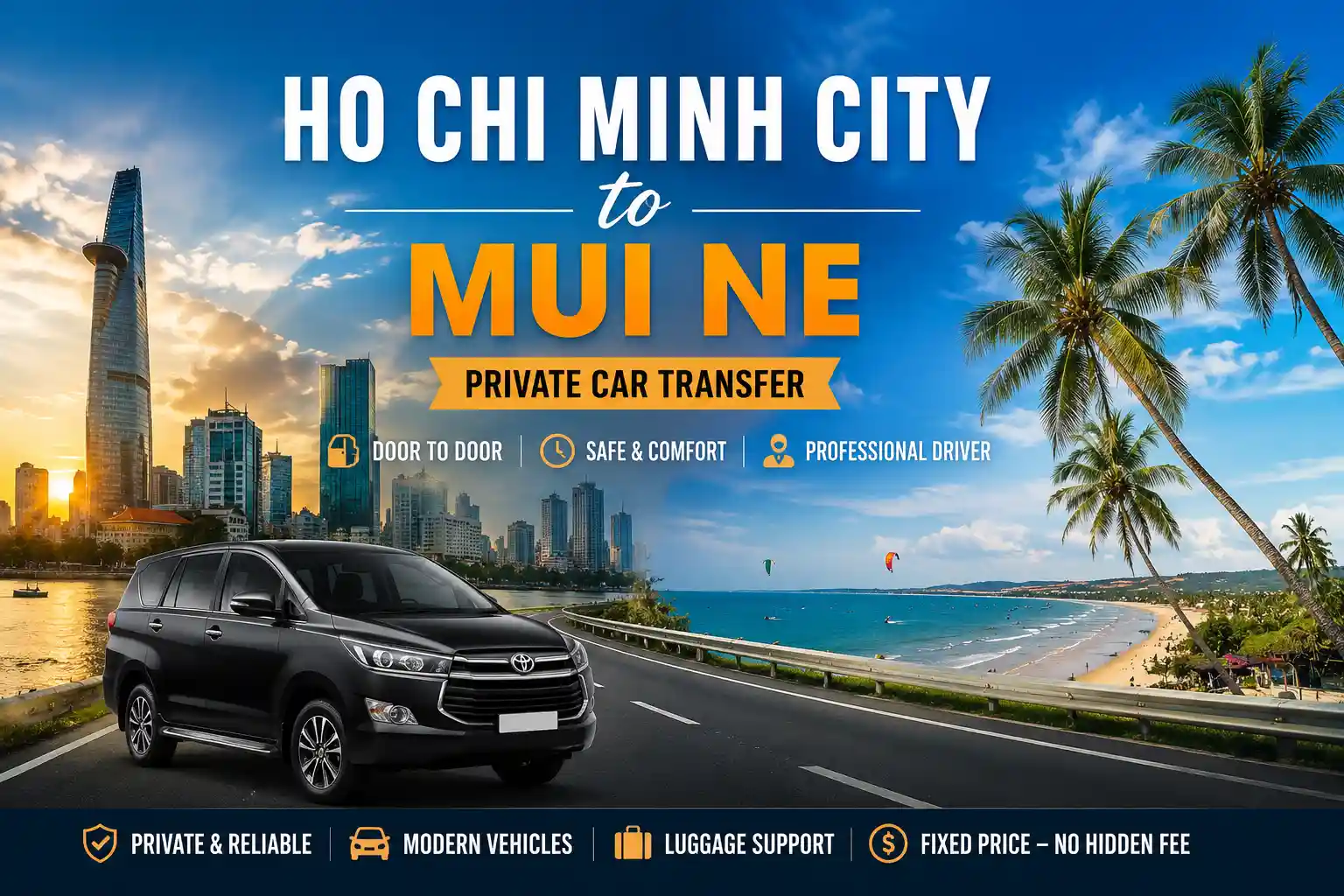 Saigon to mui ne private transfer