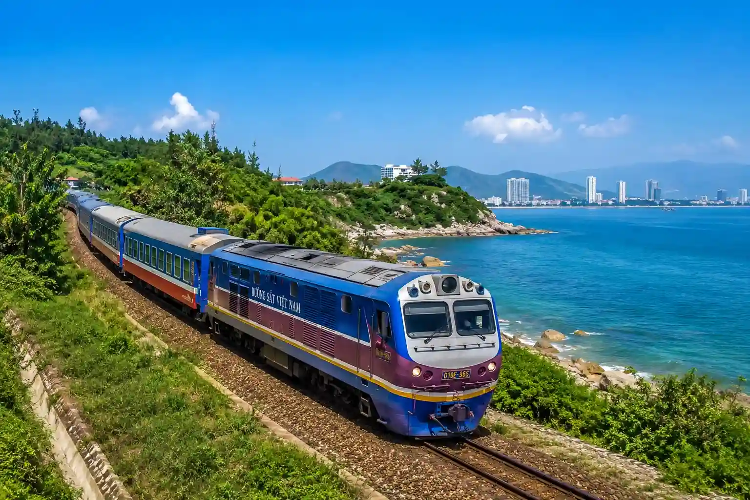 Train from Saigon to Nha Trang