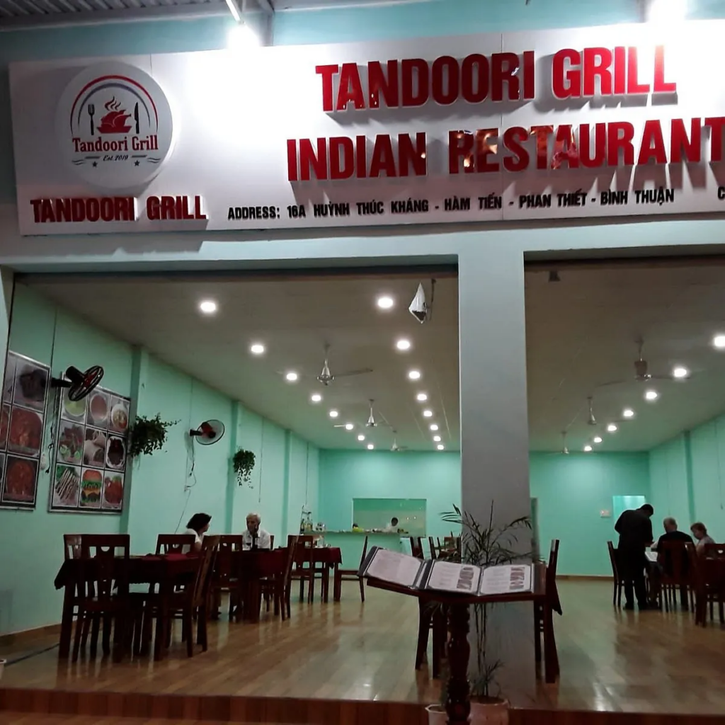 Namaste Indian Restaurant setup at Big Chill Food Court in Ham Tien.